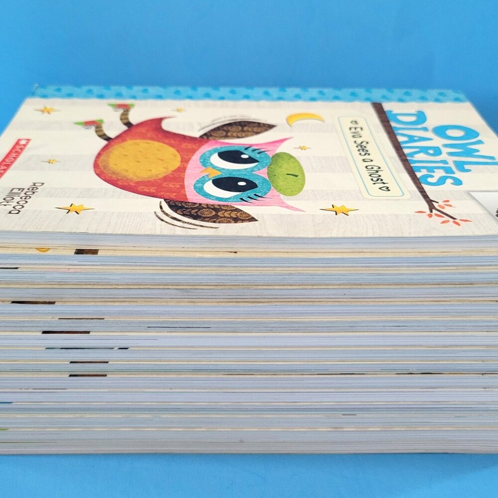 OWL DIARIES AND UNICORN DIARIES BOOKS MIXED LOT OF 15 BRANCHES SCHOLASTIC ELLIOT - Picture 6 of 15